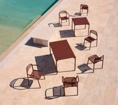 Bliss armchair, stackable
