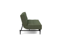 Splitback Styletto Sofa Bed Black Wood