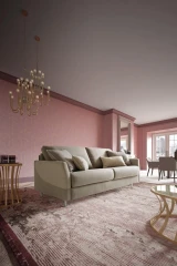 Maldive — Sofa bed with high legs.
