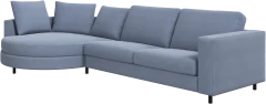 Indivi sofa with chaise longue left