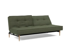 Splitback Styletto Sofa Bed Light Wood
