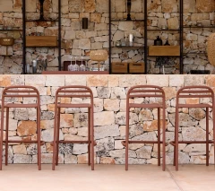 Bliss bar chair, stackable