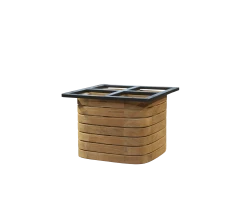 Mellow coffee table base square