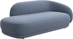 Bolzano, chaise longue sofa right