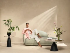 Bolzano, chaise longue sofa right