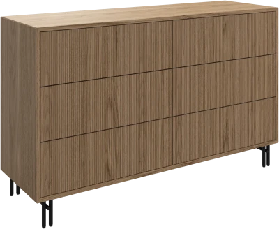 Element dresser with 6 drawers