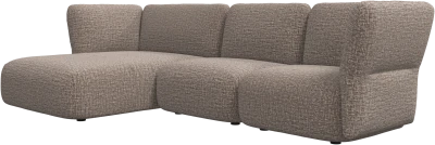 Paraggi 2-seater with chaise longue left