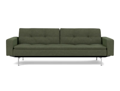 Dublexo Chrome Sofa Bed With Arms