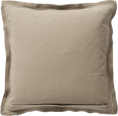 Suede cushion