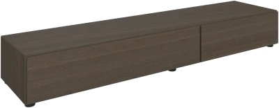 Lugano base cabinet with drawer and drop down door oak