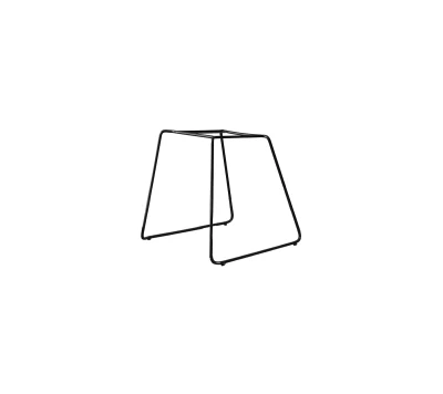 Choice chair base w/sled base OUTDOOR