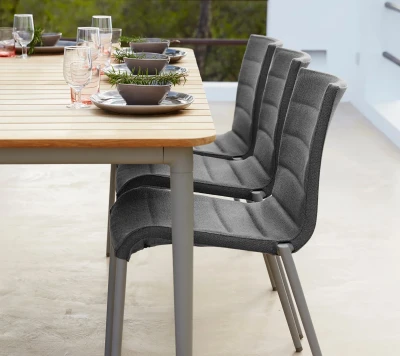 Core chair w/o armrest, stackable