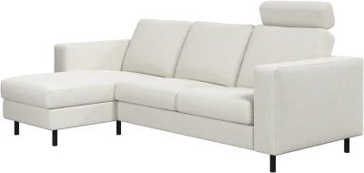 Indivi sofa with chaise longue left