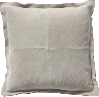 Suede cushion