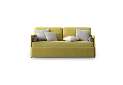 Lantana — Daybed with lightly padded backrest and small armrests.
