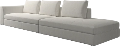 Bergamo sofa with lounging unit