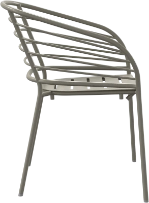Cancún Dining chair with arm
