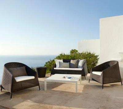 Kingston lounge chair, stackable