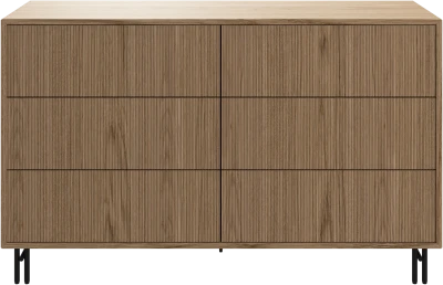 Element dresser with 6 drawers