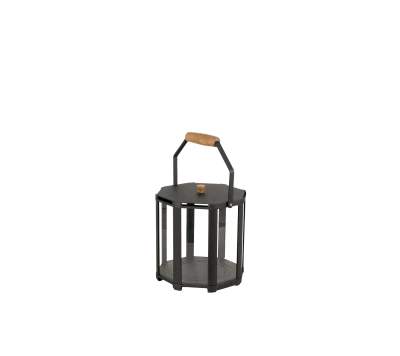 Lightlux lantern w/teak handle mini