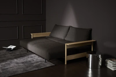 Malloy Wood Sofa Bed