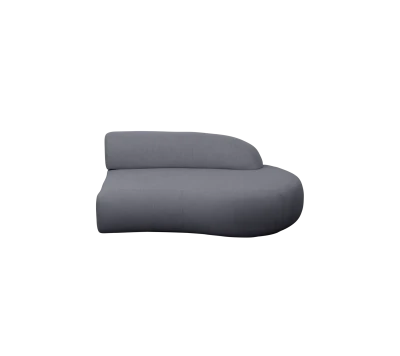 Mellow sofa module left w/short backrest