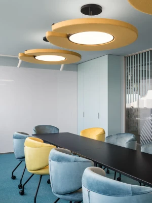 Gap round griestu lampa