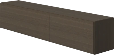 Lugano wall mounted cabinet with flip-up doors