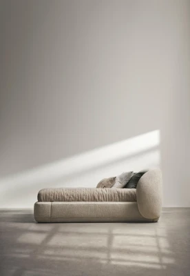 Linen washed spilvens