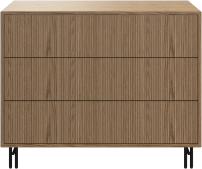 Element dresser with 3 drawers