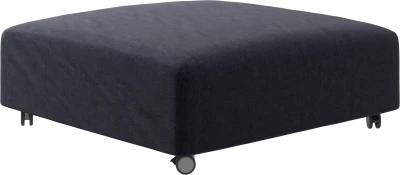Hampton footstool on wheels