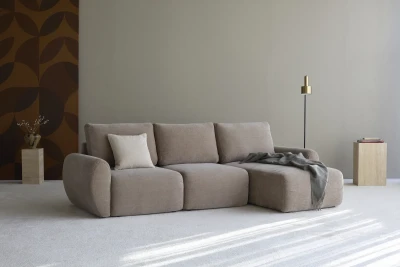 Norum Sofa Bed Chaise With Curve Arms