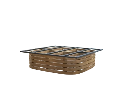 Mellow coffee table base square