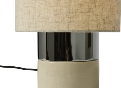 Oslo table lamp ceramic/metal