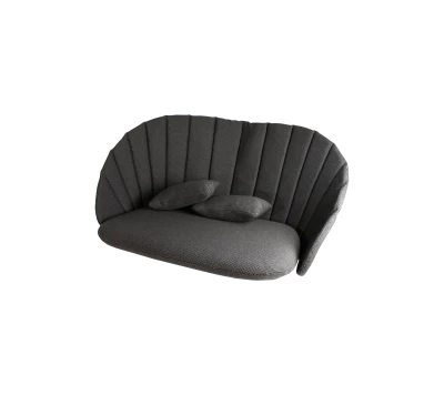 Peacock 2-seater sofa cushion set