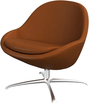 Veneto armchair with swivel function