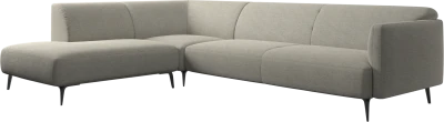 Modena corner sofa with lounging unit