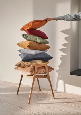 Velvet cushion