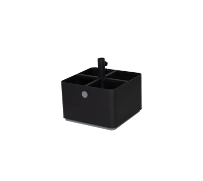 Grow parasol base w/wheels & planter