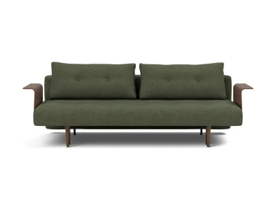 Recast Sofa Bed Dark Styletto With Arms