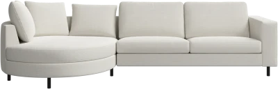 Indivi sofa with chaise longue left