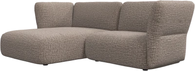 Paraggi 1.5-seater with chaise longue left