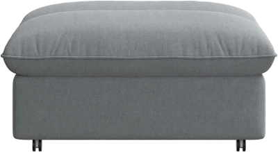 Southampton pouffe on wheels with storage
