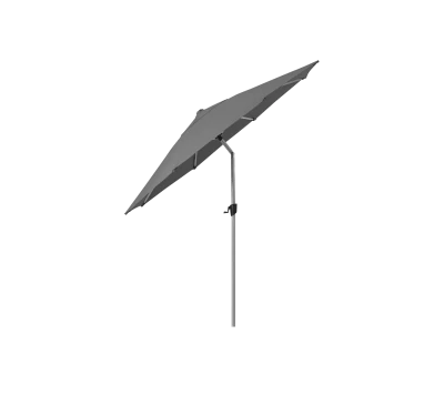 Sunshade parasol w/tilt system