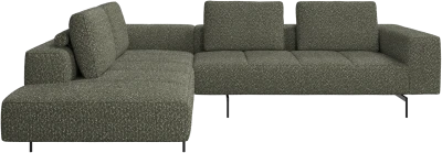 Amsterdam corner sofa with lounging unit