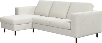 Indivi sofa with chaise longue left