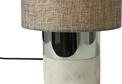 Oslo table lamp marble/metal