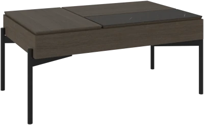 Chiva functional coffee table with storage