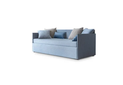 Camomilla — Daybed with three-sided backrest.