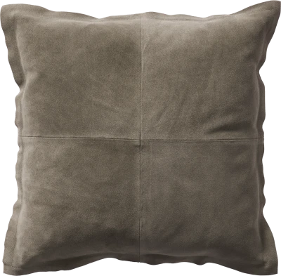 Suede cushion